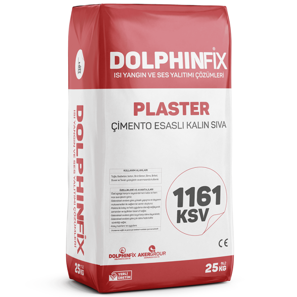 PLASTER 1161 - KSV ÇİMENTO ESASLI KALIN SIVA