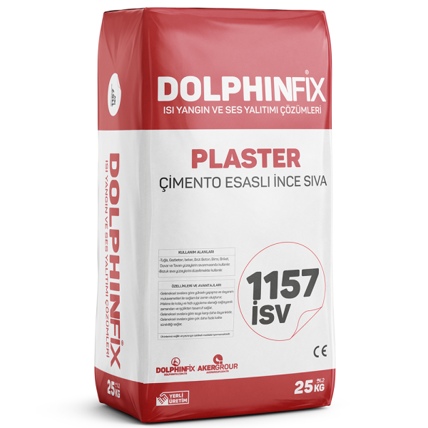 PLASTER 1157 – İSV ÇİMENTO ESASLI İNCE SIVA