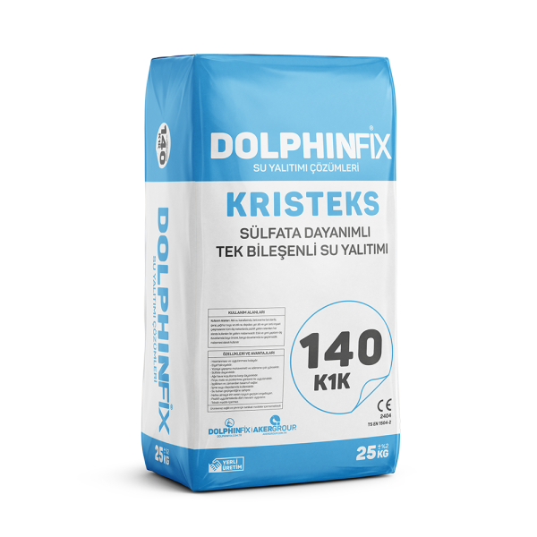 KRİSTEKS K1K 140 - SÜLFATA DAYANIKLI TEK BİLEŞENLİ SU YALITIMI MALZEMESİ