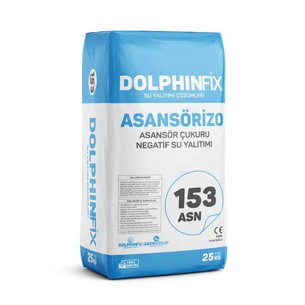 ASANSÖRİZO ASN 153 - ASANSÖR ÇUKURU NEGATİF SU YALITIMI