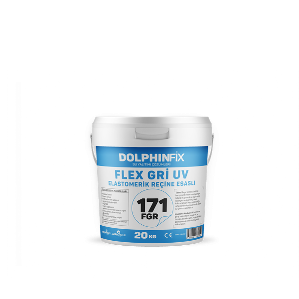 FLEX GRİ UV  FGR 171 - SU BAZLI LİKİT SU YALITIMI