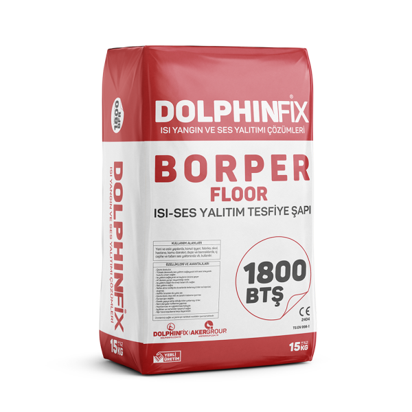 BORPER FLOOR 1800 BTŞ - ISI-SES YALITIM TESVİYE ŞAPI