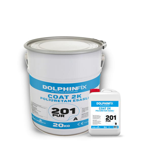 COAT 2K PUR 201 - POLİÜRETAN ESASLI ÇİFT KOMPENANTLI SU YALITIMI