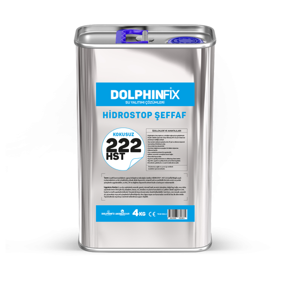HST 222 ŞEFFAF KOKUSUZ - HİDROSTOP ŞEFFAF