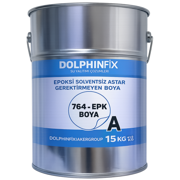 764 - EPK BOYA - DOLPHİN EPOKSİ SOLVENTSİZ (ASTAR GEREKTİRMEYEN) KAPLAMA TAKIM